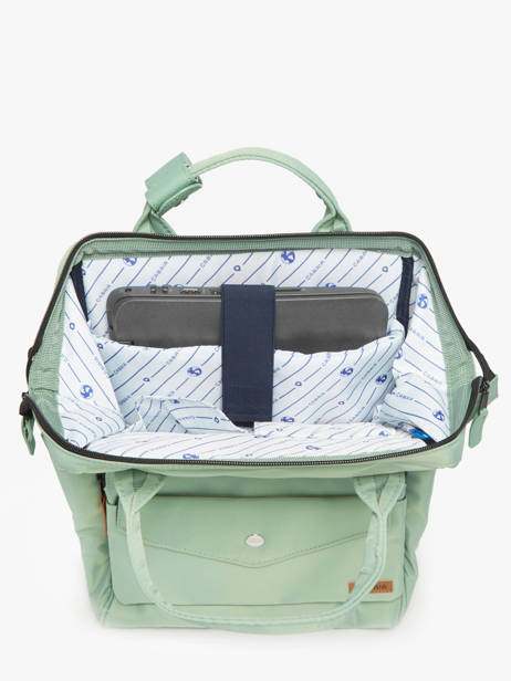Customisable Backpack Adventurer Medium Cabaia Green adventurer BAGS other view 3