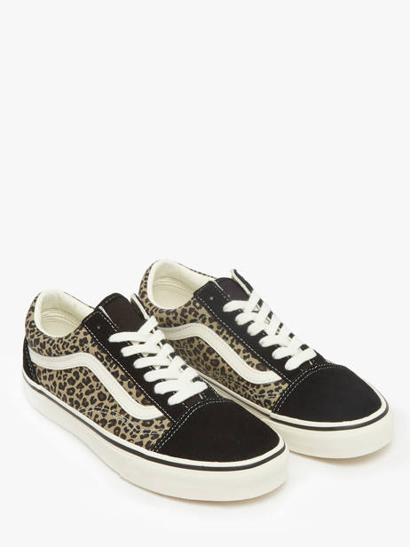 Sneakers Old Skool In Leather Vans Black women D6WYY61 other view 1