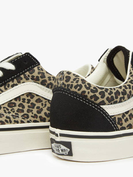 Sneakers Old Skool In Leather Vans Black women D6WYY61 other view 2