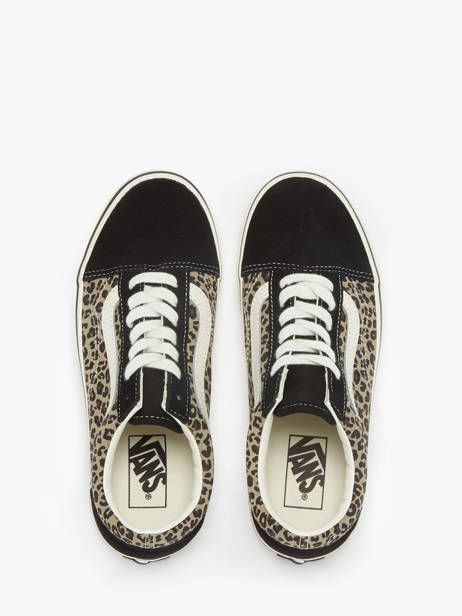 Sneakers Old Skool In Leather Vans Black women D6WYY61 other view 3