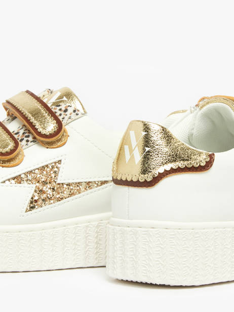 Sneakers Xenia Vanessa wu Gold women BK2803OR other view 2