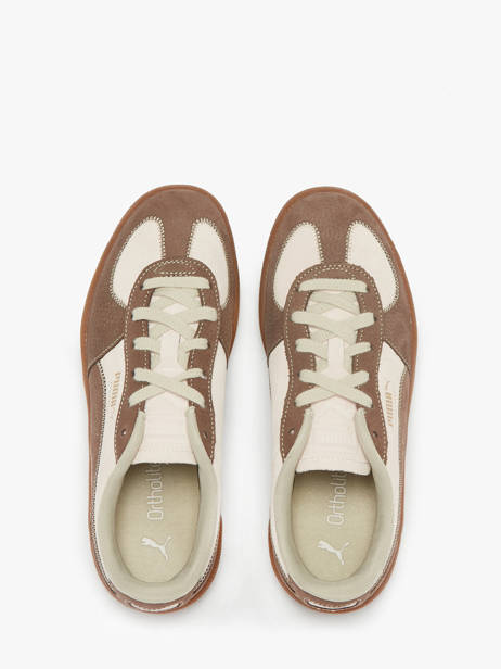 Sneakers Palermo Wine Club In Leather Puma Brown women 40334901 other view 3