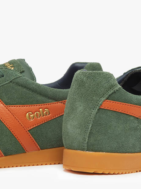 Sneakers Harrier In Leather Gola Green men CMA192 other view 2