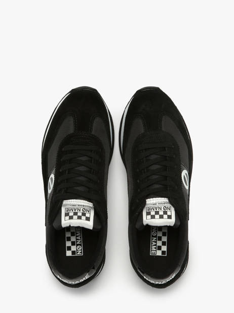 Platform Sneakers Flex M Jogger In Leather No name Black women IMN60415 other view 3