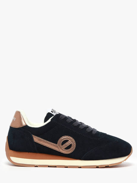 Sneakers City Run Jogger In Leather No name Blue women HRVS04B9