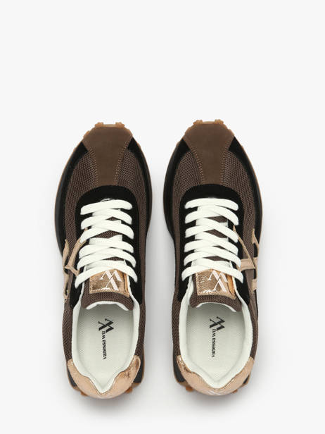 Sneakers Pia Vanessa wu Black women BK2623NR other view 3