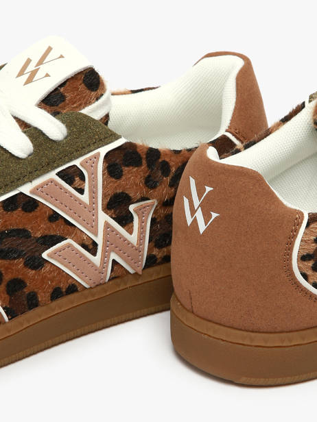 Sneakers Suzanne Vanessa wu Brown women BK2806NR other view 2