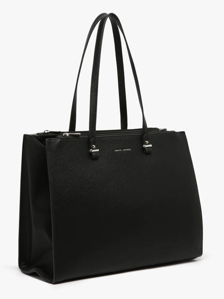 A4 Size Shoulder Bag Saffiano David jones Black saffiano 4N other view 2