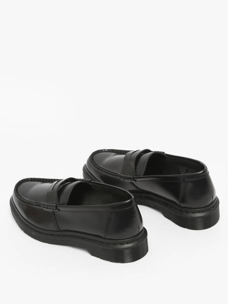 Moccasins Penton 84 In Leather Dr martens Black men 25015001 other view 2