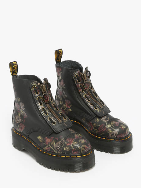 Boots Sinclair In Leather Dr martens Black women 32050001 other view 1