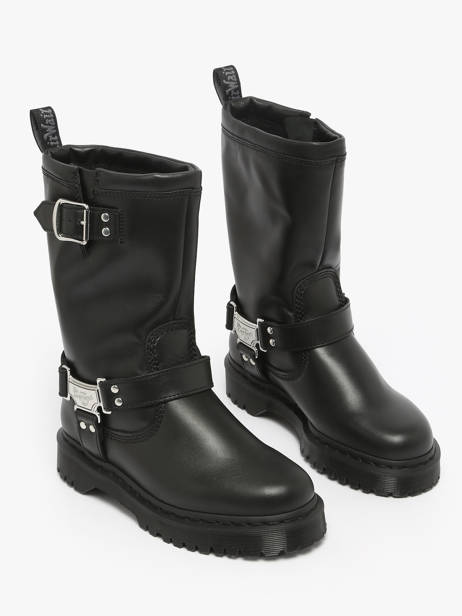 Boots Anistone In Leather Dr martens Black women 32199001 other view 1
