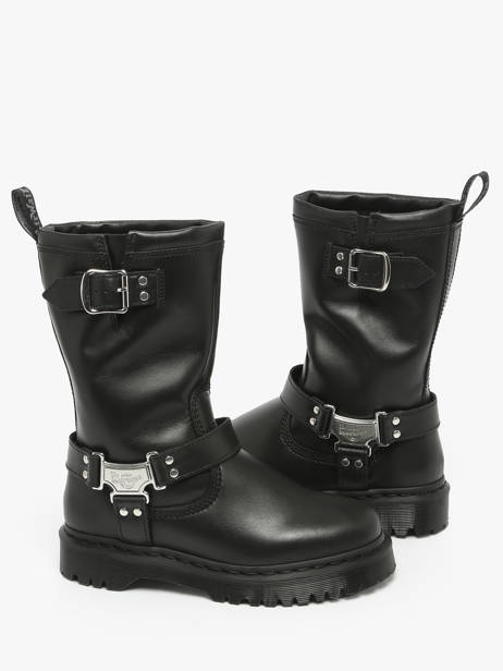 Boots Anistone In Leather Dr martens Black women 32199001 other view 2