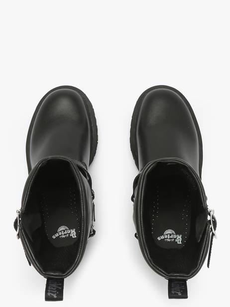 Boots Anistone In Leather Dr martens Black women 32199001 other view 3