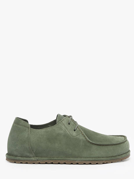 Derby Shoes Utti In Leather Birkenstock Green men 1030109