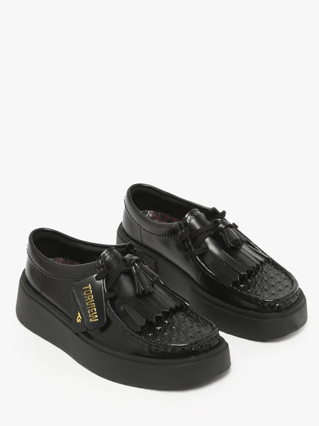Derby Shoes Torview In Leather Clarks Black women 26184943 other view 1