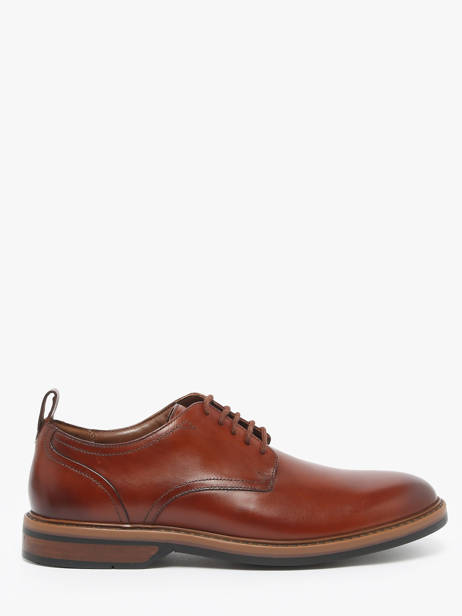 Derby Shoes Aldwin Lace In Leather Clarks Brown men 26183252