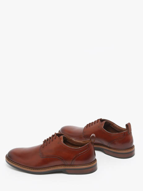 Derby Shoes Aldwin Lace In Leather Clarks Brown men 26183252 other view 2