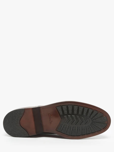 Derby Shoes Aldwin Lace In Leather Clarks Brown men 26183252 other view 4