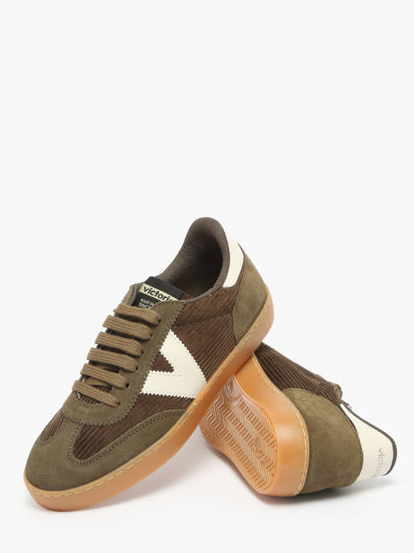 Sneakers Berlin In Leather Victoria Green women 1126220 other view 2