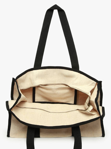 Shoulder Bag Jute Burlap Hindbag Beige jute JU other view 3