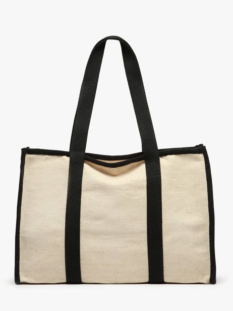 Shoulder Bag Jute Burlap Hindbag Beige jute JU other view 4