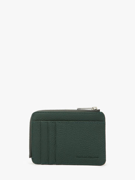 Leather Coin Purse With Card Slots Nathan baume Green original n 217N other view 2