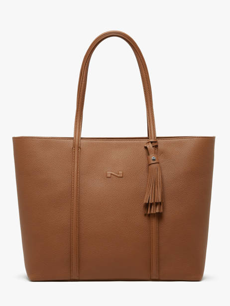 Leather Nathan Shoulder Bag Nathan baume Brown nathan 1