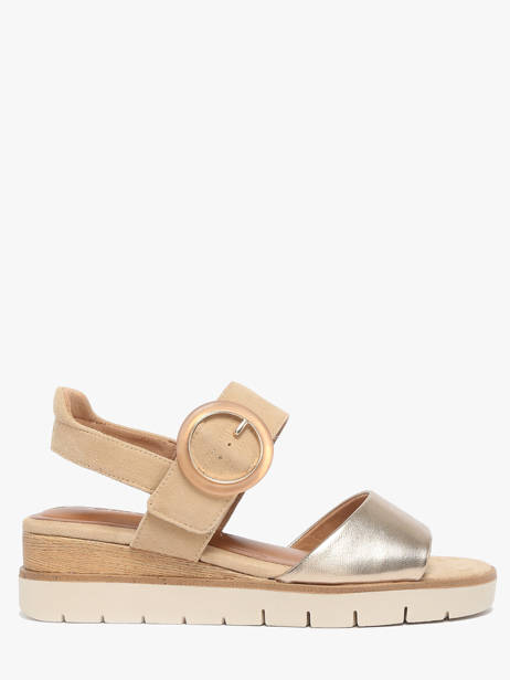 Sandales En Cuir Tamaris Multicolore accessoires 42