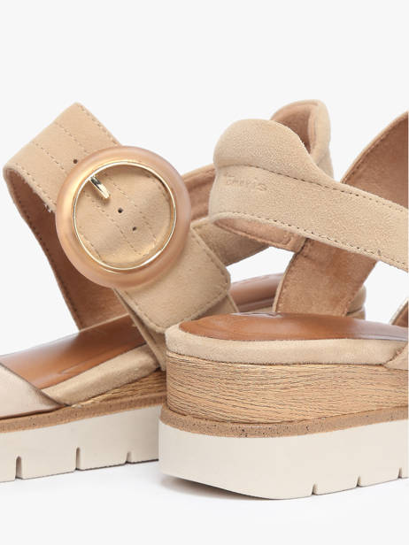 Sandales En Cuir Tamaris Multicolore accessoires 42 vue secondaire 2