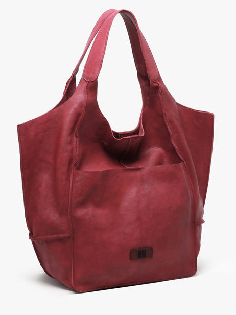 Shoulder Bag Heritage Leather Biba Red heritage HOM1L other view 2