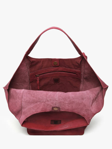 Shoulder Bag Heritage Leather Biba Red heritage HOM1L other view 3