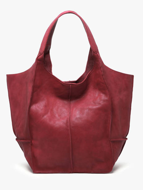 Shoulder Bag Heritage Leather Biba Red heritage HOM1L other view 4