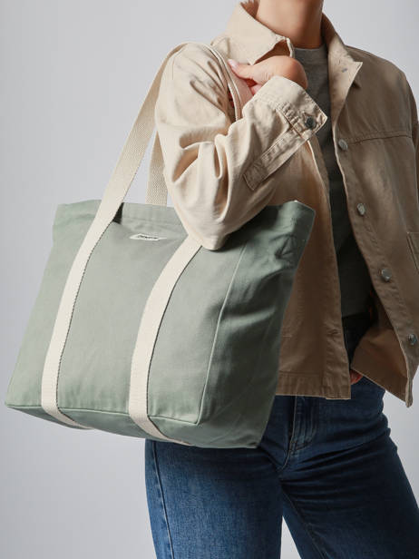 Shoulder Bag Cesar Cotton Hindbag Green best seller CESAR other view 1