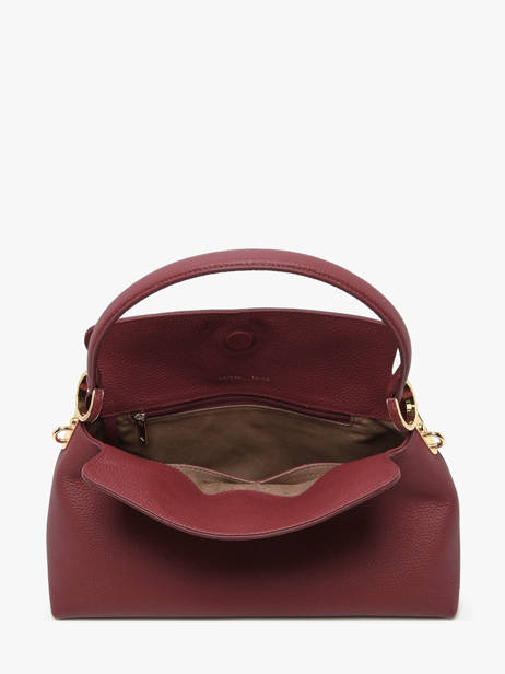 Leather Freesia Shoulder Bag Nathan baume Red eden 4 other view 2