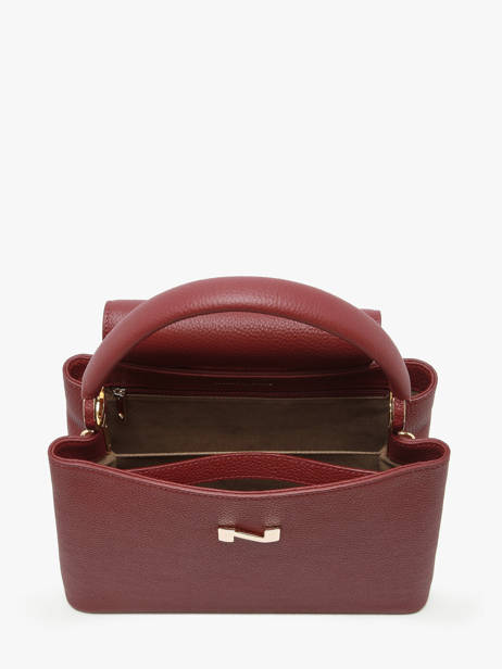 Leather Magnolia Top-handle Bag Nathan baume Red eden 3 other view 2