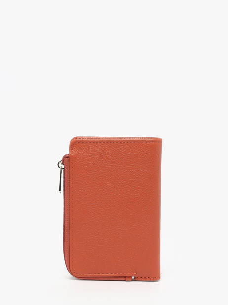 Wallet Leather Hexagona Orange confort 468429 other view 2
