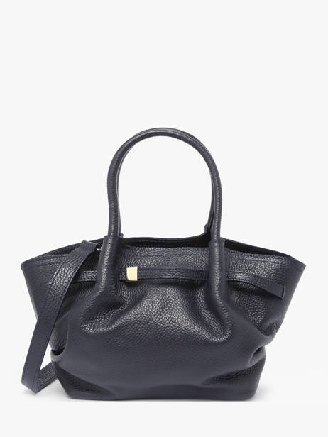 Handbag Caviar Leather Milano Blue caviar CA25063