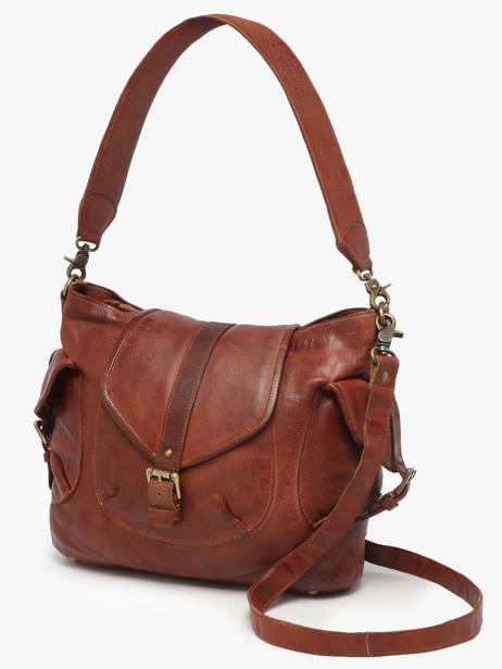 Shoulder Bag Heritage Leather Biba Brown heritage CLT1L other view 1