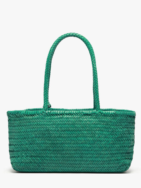 Shoulder Bag Heritage Leather Biba Green heritage PER10L other view 3