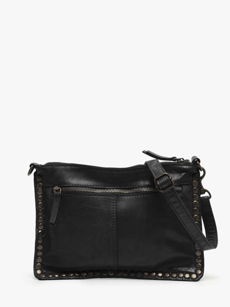 Sac Bandoulière Heritage Cuir Biba Noir heritage POR2L vue secondaire 4