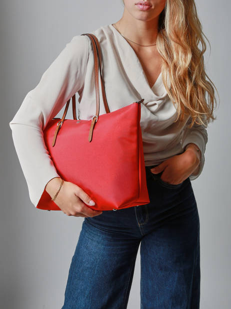 Sac Shopping S Keaton 26 Nylon Lauren ralph lauren Rouge chadwick 31916737 vue secondaire 1