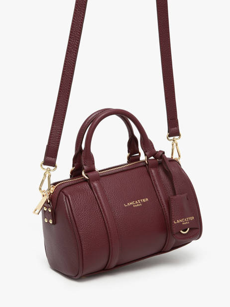 Sac Bandoulière Milano Ana Cuir Lancaster Violet milano ana 101 vue secondaire 2