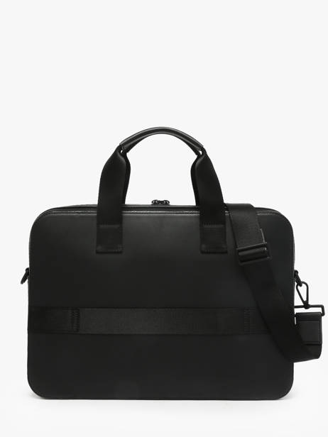 Porte Documents (main) Tommy hilfiger Noir monogram AM13835 vue secondaire 4