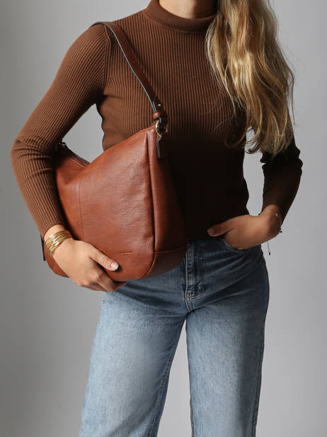 Shoulder Bag Toscane Hexagona Brown toscane 579737 other view 1