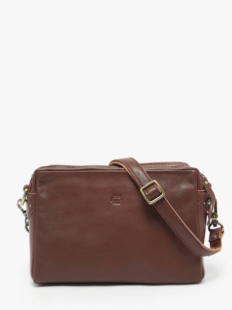 Shoulder Bag Vintage Leather Mila louise Beige vintage 23673LC other view 4