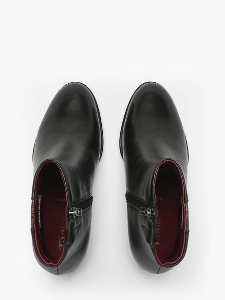 Heeled Boots In Leather Tamaris Black accessoires 45 other view 4
