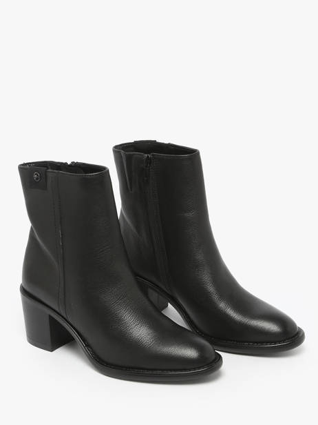 Heeled Boots In Leather Tamaris Black accessoires 45 other view 2