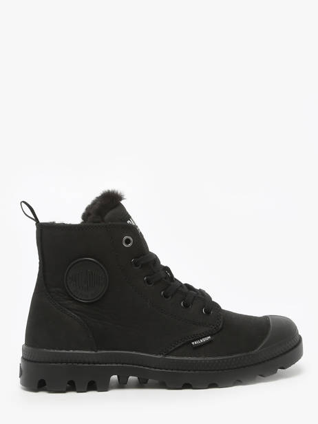 Boots Pampa Hi Zip Wl In Leather Palladium Black accessoires 95982010