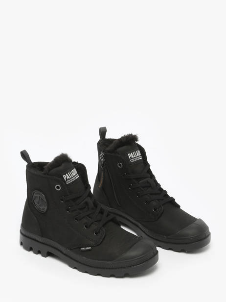 Boots Pampa Hi Zip Wl In Leather Palladium Black accessoires 95982010 other view 2