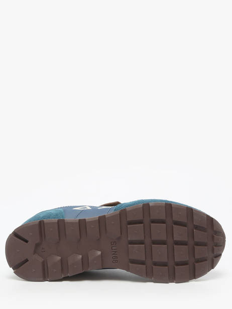 Boots In Leather Sun68 Blue men Z4510580 other view 4